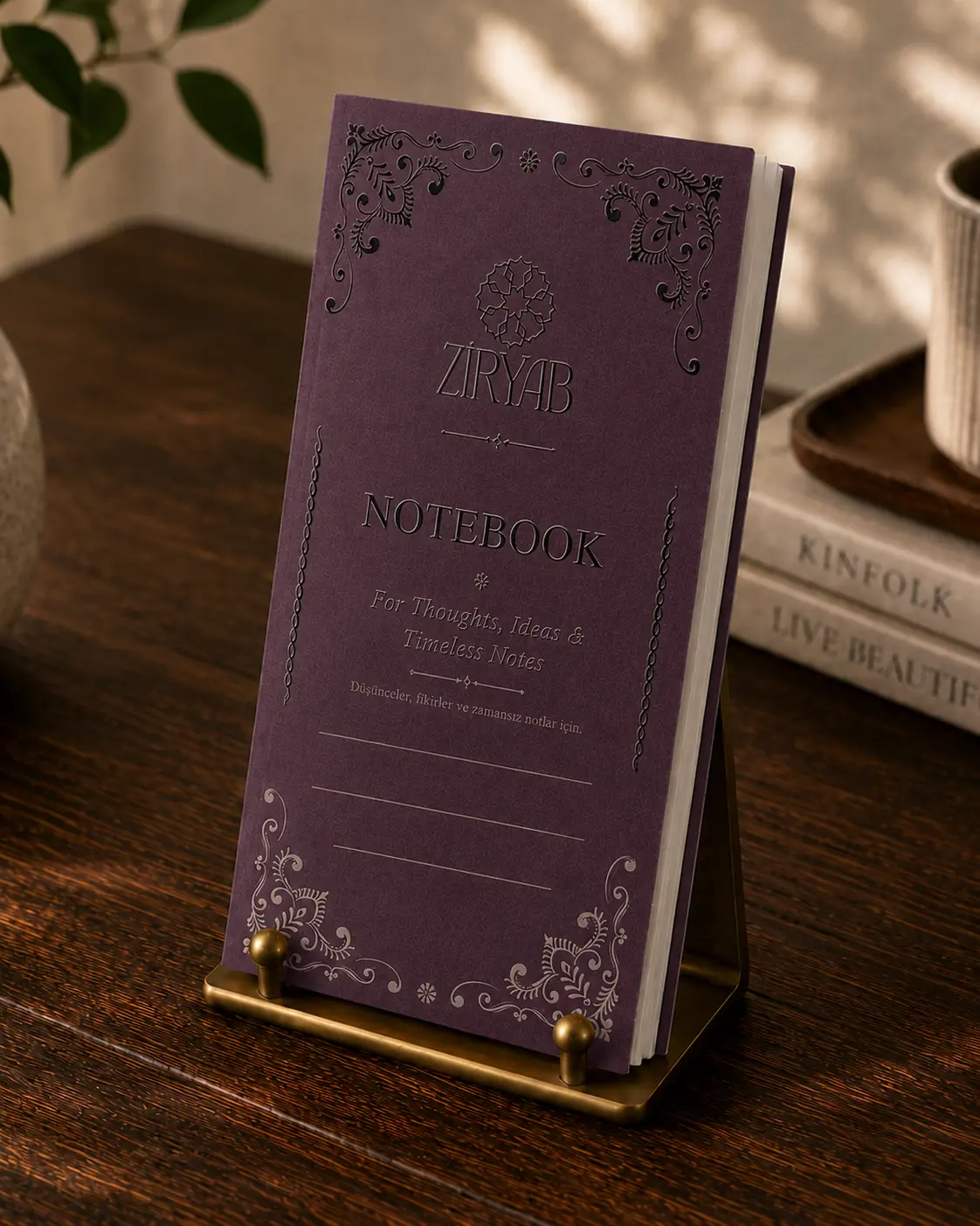 Ziryab Traveler's Notebook Mürdüm