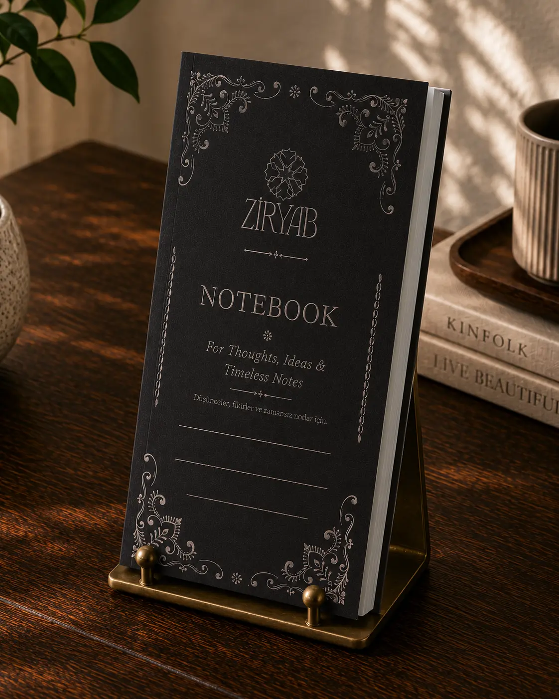 Ziryab Traveler's Notebook Açık Gri