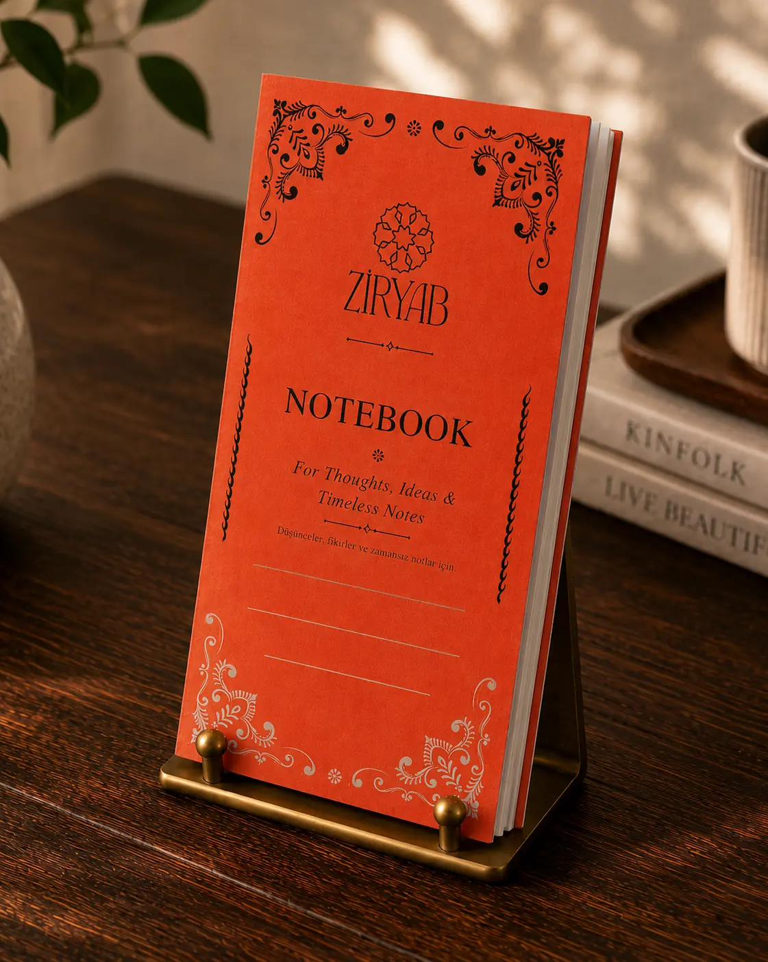 Ziryab Traveler's Notebook Turuncu